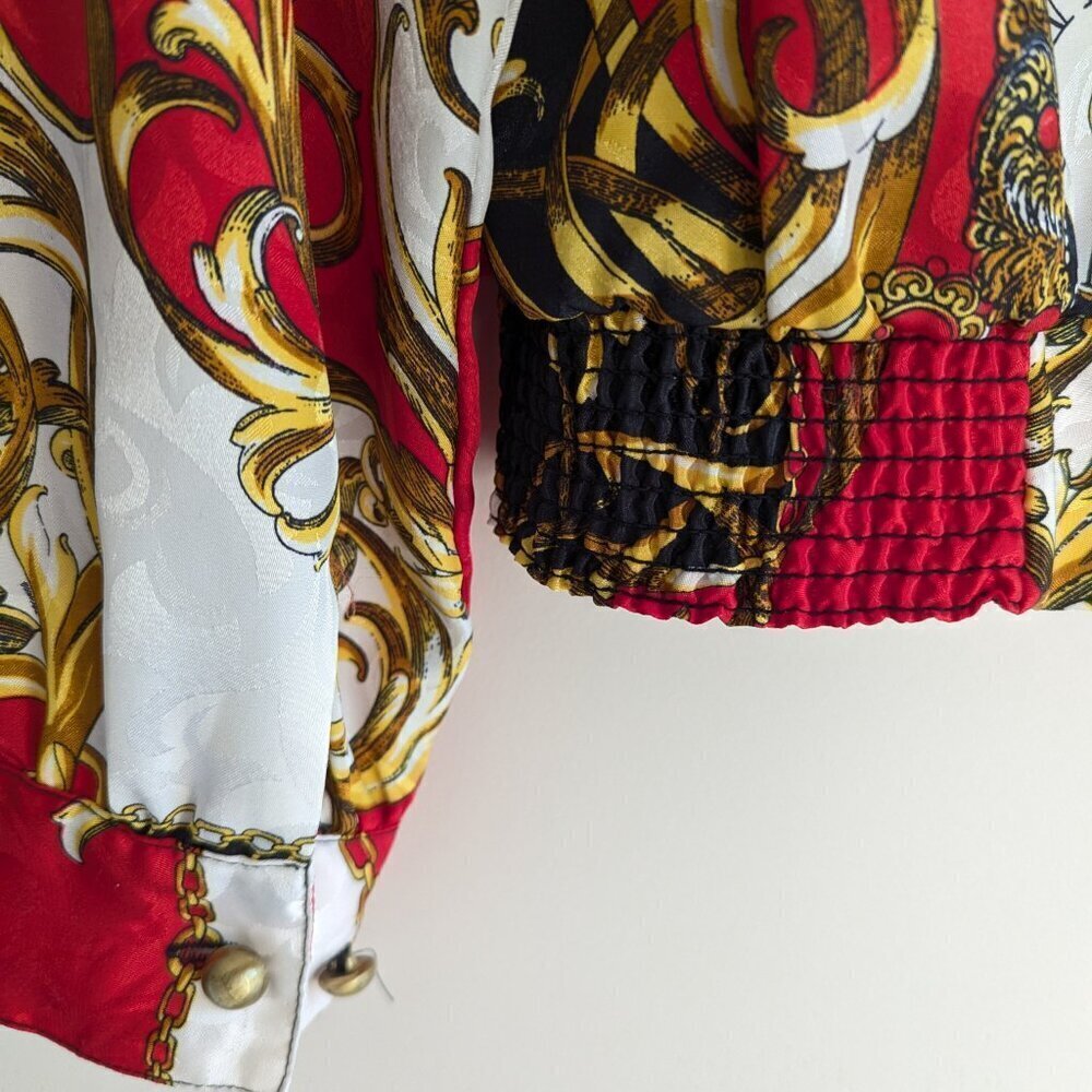 Vintage Alia Baroque 80's Pocketwatch Maximalism Jacket - Picture 10 of 11
